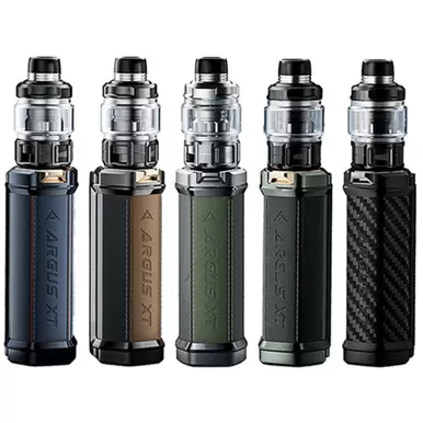 Voopoo Argus XT Kit - Color#Silver Gray>Graphite>Lime Green>Dark Blue>Carbon Fiber