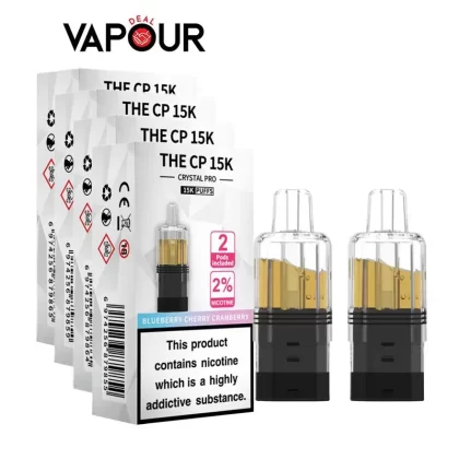 Crystal Pro CP 15K Pods - Blueberry Raspberry
