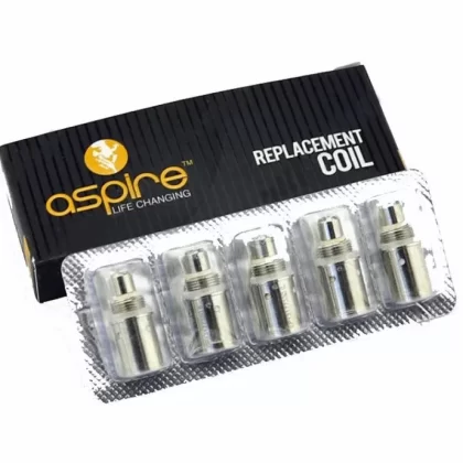 Aspire BVC Coils For K1, ET-S, ET, CE5, CE5-S – Pack of 5 – TPD Compliant