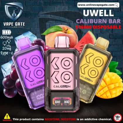 Uwell - Caliburn Bar S16000 Disposable Vape - Uwell Bull / 20 mg