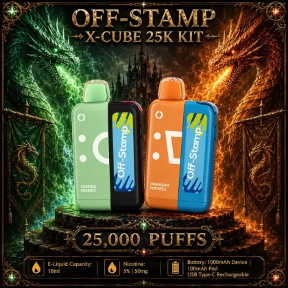 Off-Stamp X-Cube Kit 25K - Sour Berry Kick (Sour Berry Bubblegum)