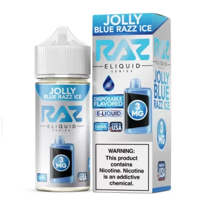 RAZ - Jolly Blue Razz Ice - 100ML E-Liquid