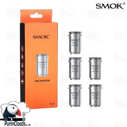 SMOK Stick AIO Coils (5 Pack) - Eliquidsupply