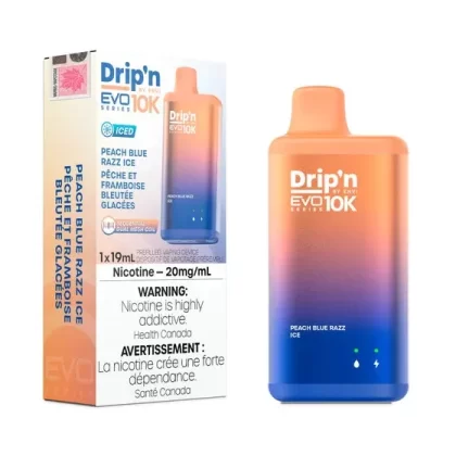 DRIP’N 10K – PEACH BLUE RAZZ ICE