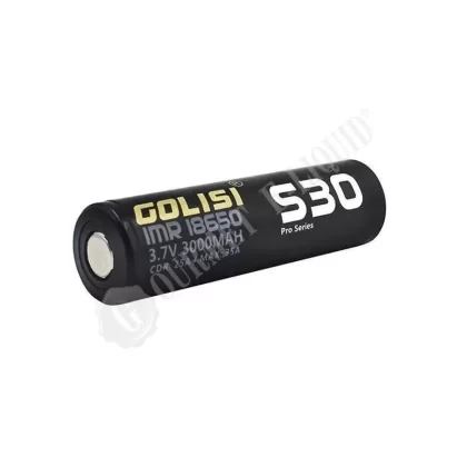 Golisi S30 18650 3000mAH Battery - Size#Single Battery>Two Batteries