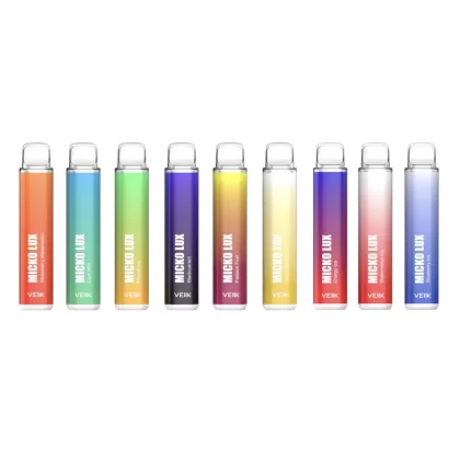 VEIIK Micko Lux Disposable Vape 5000 Puffs - Around 5000 puffs(MTL); 650mAh
