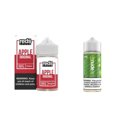 Reds Apple Original + Nude APK 2 Bottle Bundle - Vape Product, Vape Product