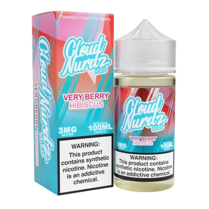 Cloud Nurdz Iced Very Berry Hibiscus eJuice - Vape Product; Vape Product, Vape Product (EA4491)