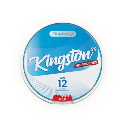 Zingberry Kingston Nicotine Pouches - 12mg/g (8mg per Pouch), 18mg/g (12mg per Pouch)