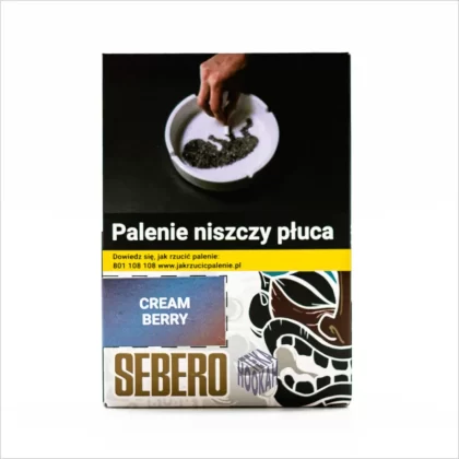 Tytoń Sebero Arctic Mix Cream Berry 60g
