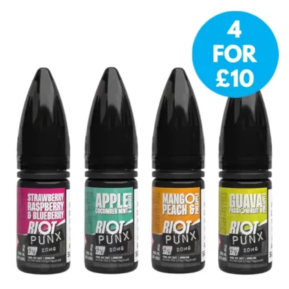20mg Riot Squad Punx 10ml Nic Salt (50VG/50PG) - Vape Co