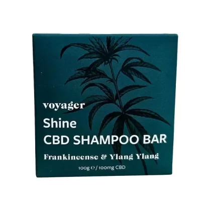 Voyager 100mg CBD Shine Shampoo Bar – 100g