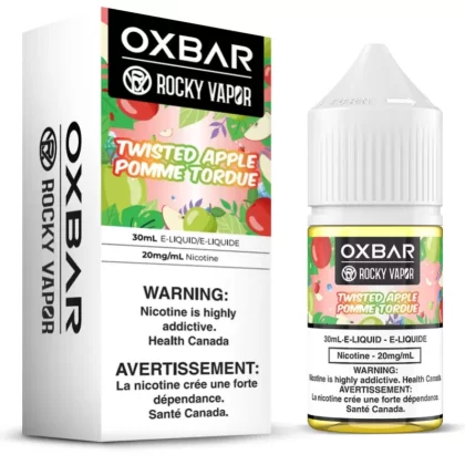 Rocky Vapor Oxbar E-Liquids – Twisted Apple