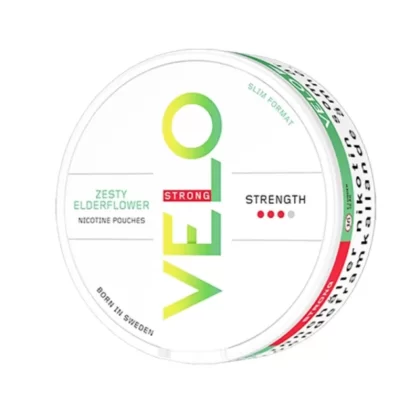 Velo Zesty Elderflower S3 – All White Portion