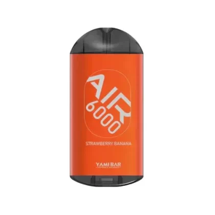 Yami Bar Air 6000 Disposable 6000 Puffs – Strawberry Banana - Vape Store