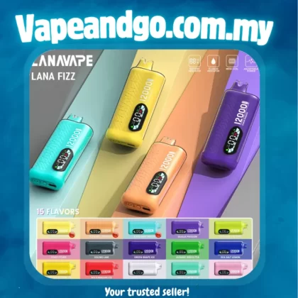 LanaFizz 12000 Puff by Lanavape - Vapeandgo Com My