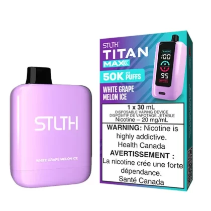 STLTH Titan Max – White Grape Melon Ice (PROV)