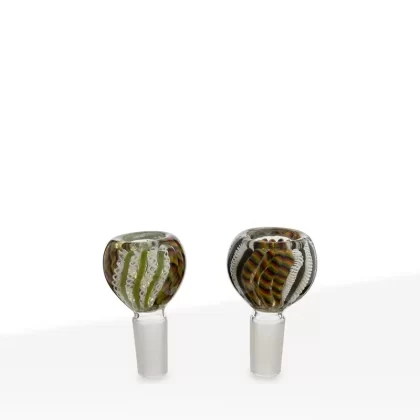 Bowl | Rasta Lattice Bowl | 14mm – Assorted Colors - Ejuicewarehouse