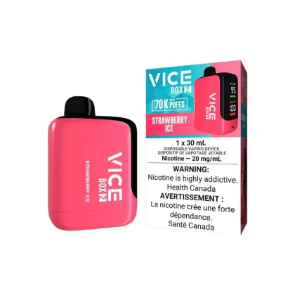 VICE BOX 2 DISPOSABLE – STRAWBERRY ICE
