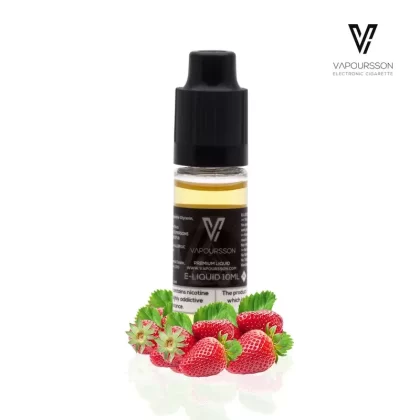 Vapoursson e-Liquid – Strawberry 18mg 10ml Bottle | Cigee