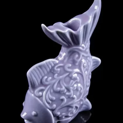 Art of Smoke Koi Ceramic Hand Pipe