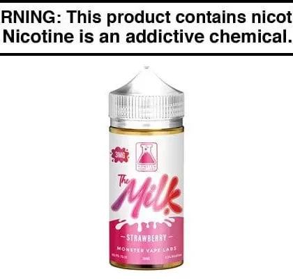 STRAWBERRY BY THE MILK 100ML - Vapejuice