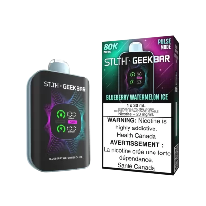 STLTH x GEEK BAR - Blueberry Watermelon Ice - 20 mg/mL (wholeseller) - Excise ON, 20 mg/mL (wholeseller) - Excise AB