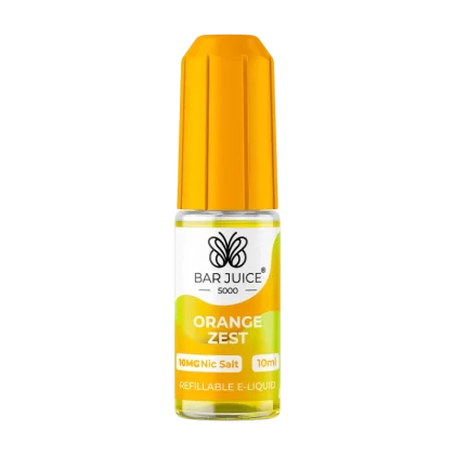 Orange Zest Nic Salt by Bar Juice 5000 - 5mg - Vape Product