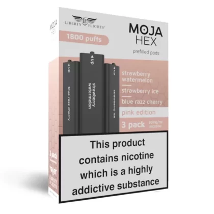 Moja Hex Pink Edition Refill Pods (x3) - Pink Edition - Exp 01/08/26