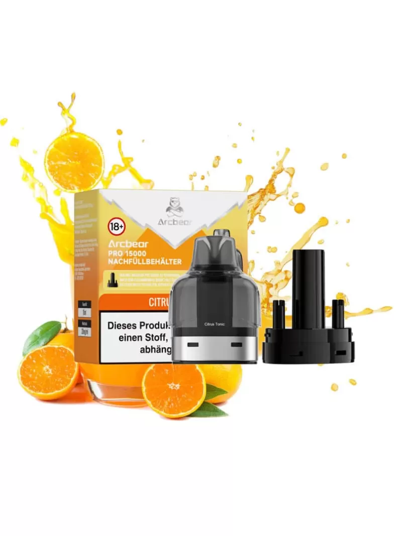 Arcbear Pro 15000 Nachfüllset – Citrus Tonic 20mg/ml Nikotin - Image 2