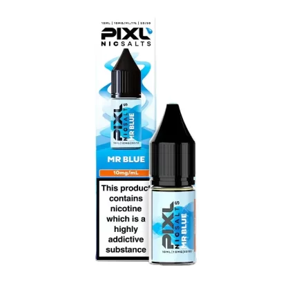 Pixl Mr Blue Nic Salt E-Liquid - 10 Pack - 20mg