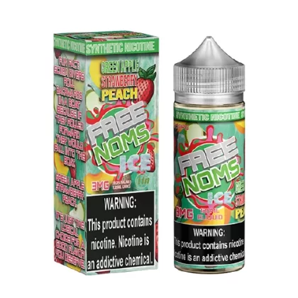 Icy Tart Green Apple Strawberry Peach by Freenoms 120ML - 3MG