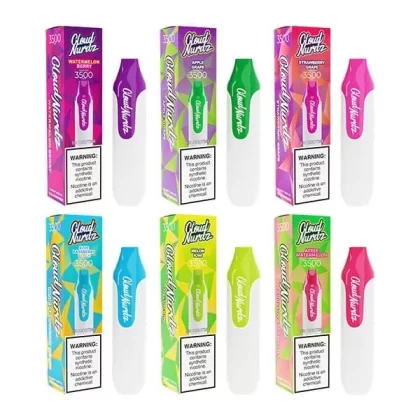 Cloud Nurdz Disposable Series | 3500 Puffs | 10mL *** - Strawberry Mango - 25mg