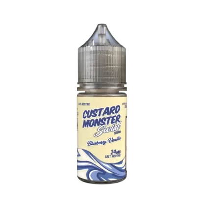 Custard Monster NTD Swirl Edition Salts Blueberry Vanilla 30ml - Eightvape