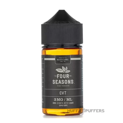 Four Seasons Black Label – CVT 60mL - Nicotine Strength#0mg>3mg>6mg>12mg>18mg