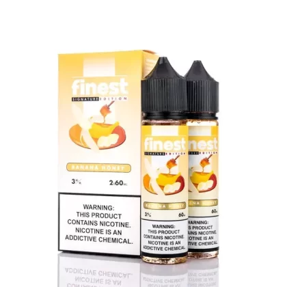 The Finest E-Liquid - Signature Edition - Banana Honey - 120ml (DISCONTINUED) - 6mg