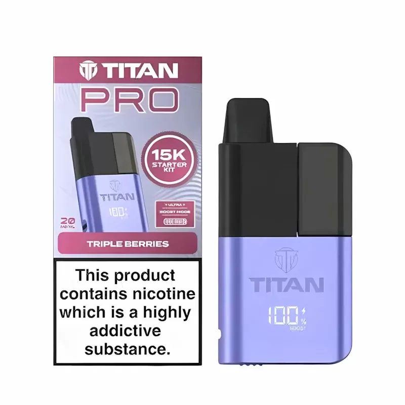 Titan Pro 15K Prefilled Pod Kit - Strawberry Kiwi Watermelon - Image 2