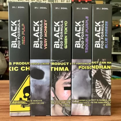 Black Pod Formula 3% 30ml - Melon Ice cream