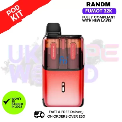 Watermelon ICE RandM Fumot Ultra 32K T32000 Pod Kit