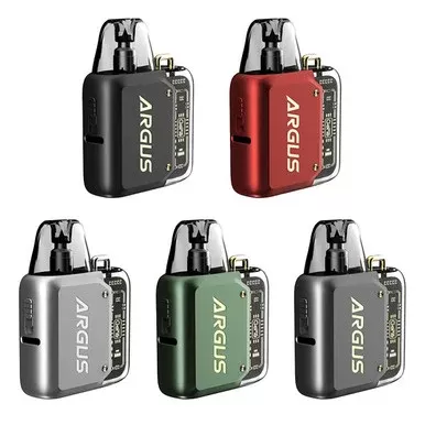Voopoo Argus P1 Kit - Color#Black>Gunmetal>Green>Red>Silver>Pink>Aqua Blue>Bright Yellow>Passion Pink
