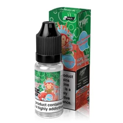Watermelon Ice 10ml Nic salt By Bubblegum Kings - Nicotine Strength#20mg (Salt)>5mg (Salt)>10mg (Salt)