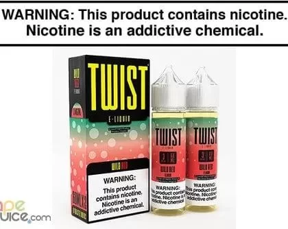 WILD RED BY TWIST E LIQUID 120ML - Vapejuice