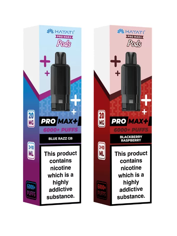 Hayati Pro Max Plus 6K Prefilled Pods - Mr Blue