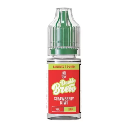 Strawberry Kiwi By Double Brew 10ml - Nicotine Strength#10mg (Salt)>5mg (Salt)>20mg (Salt)