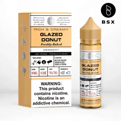 Glas BSX Glazed Donut eJuice - Vape Product; Vape Product, Vape Product