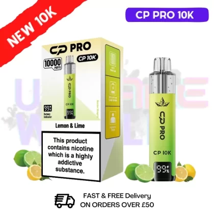 Lemon Lime CP Pro 10K Puff Pod Kit