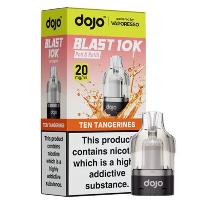 Dojo Blast 10K Ten Tangerines Prefilled Pods