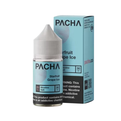 PACHAMAMA SALT - Starfruit Grape Ice - 30ML E-Liquid - 25MG