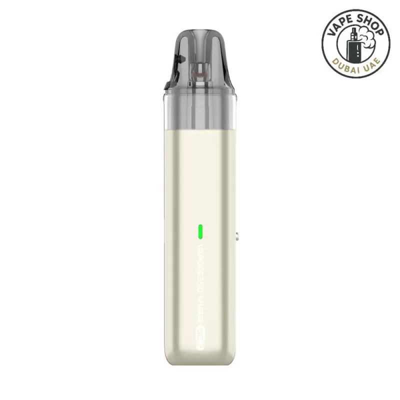 Vaporesso Vibe SE 2 Pod Kit 28w 1400mAh in the UAE - Gleaming Gold, Gleaming Grey - Image 3