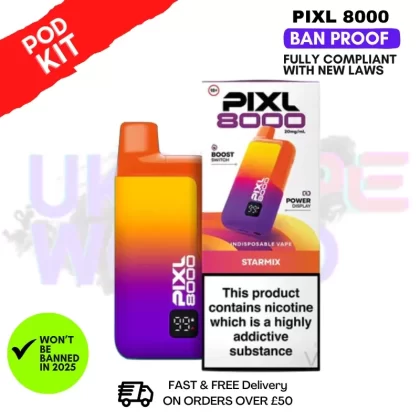 Starmix Pixl 8K 8000 Puff Pod Kit